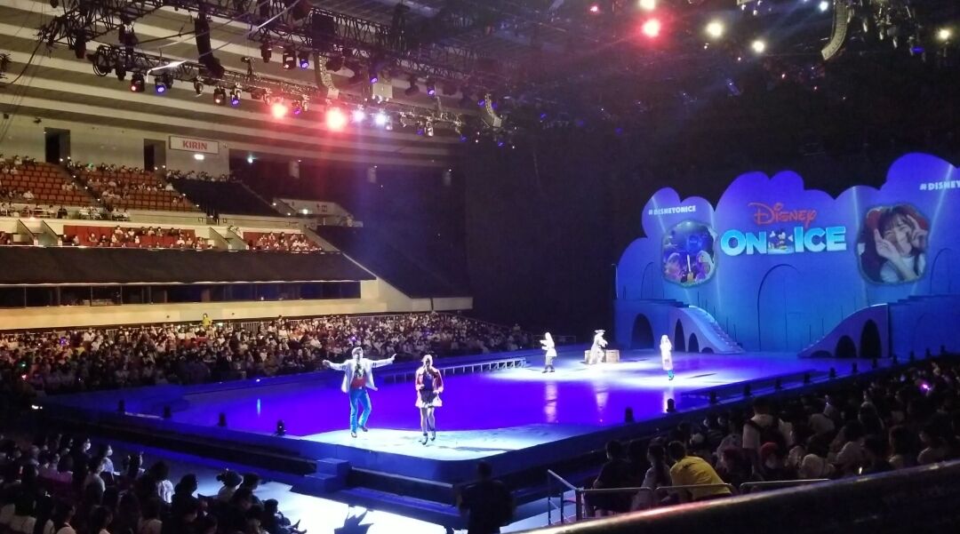 待ってた 3年ぶりのディズニーオンアイス 前編 かぁたんの日常