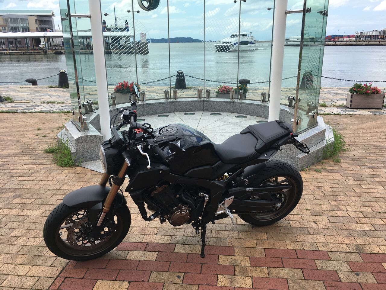 福岡 博多 ベイサイドプレイスでバイク撮影 Fun Ride バイク Blog With Cb650r