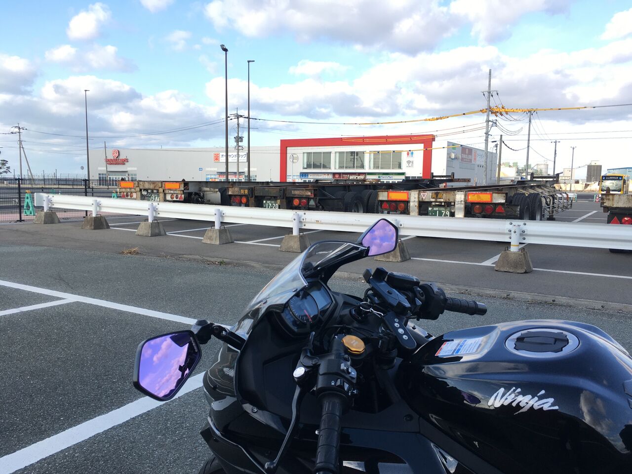 ZX25R ナポレオンミラー ZX-25R ナポレオンミラーに交換！！ : FUN & RIDE バイク blog
