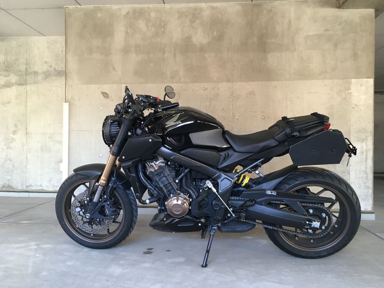 Cb650r サイドバッグ サポートをdiyしてみました Fun Ride バイク Blog With Cb650r
