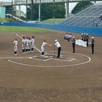 関東中学校3位表彰式1