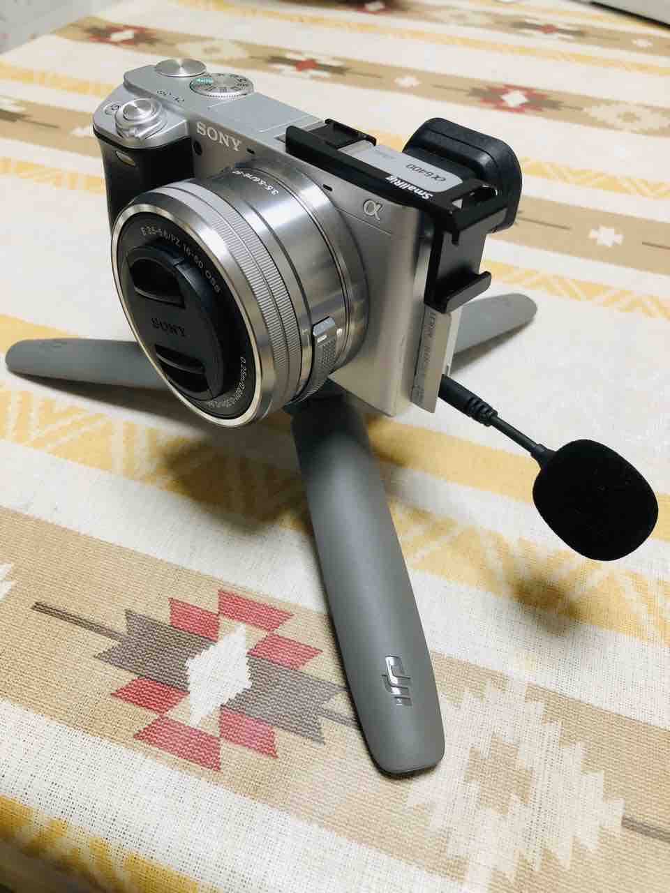 α6400にマイクを取り付けてみた🎤DJI編 : かびごんチャンネル