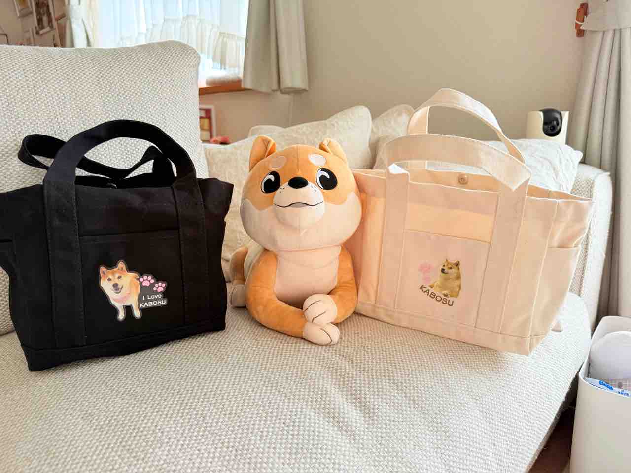 かぼちゃんのピンク色のしるしのお話と、かぼちゃんバッグ発売の