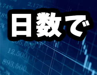 日数で