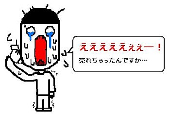 売れちゃった