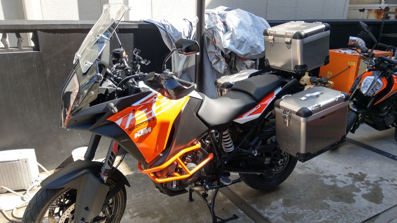 Ktm 1290 Super Adventure Sのフルアルミパニア化 はい こちら編集オペレーター待機室