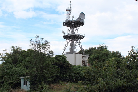 NTT電波塔竹内峠付近