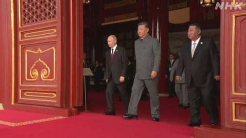 習近平プーチン金