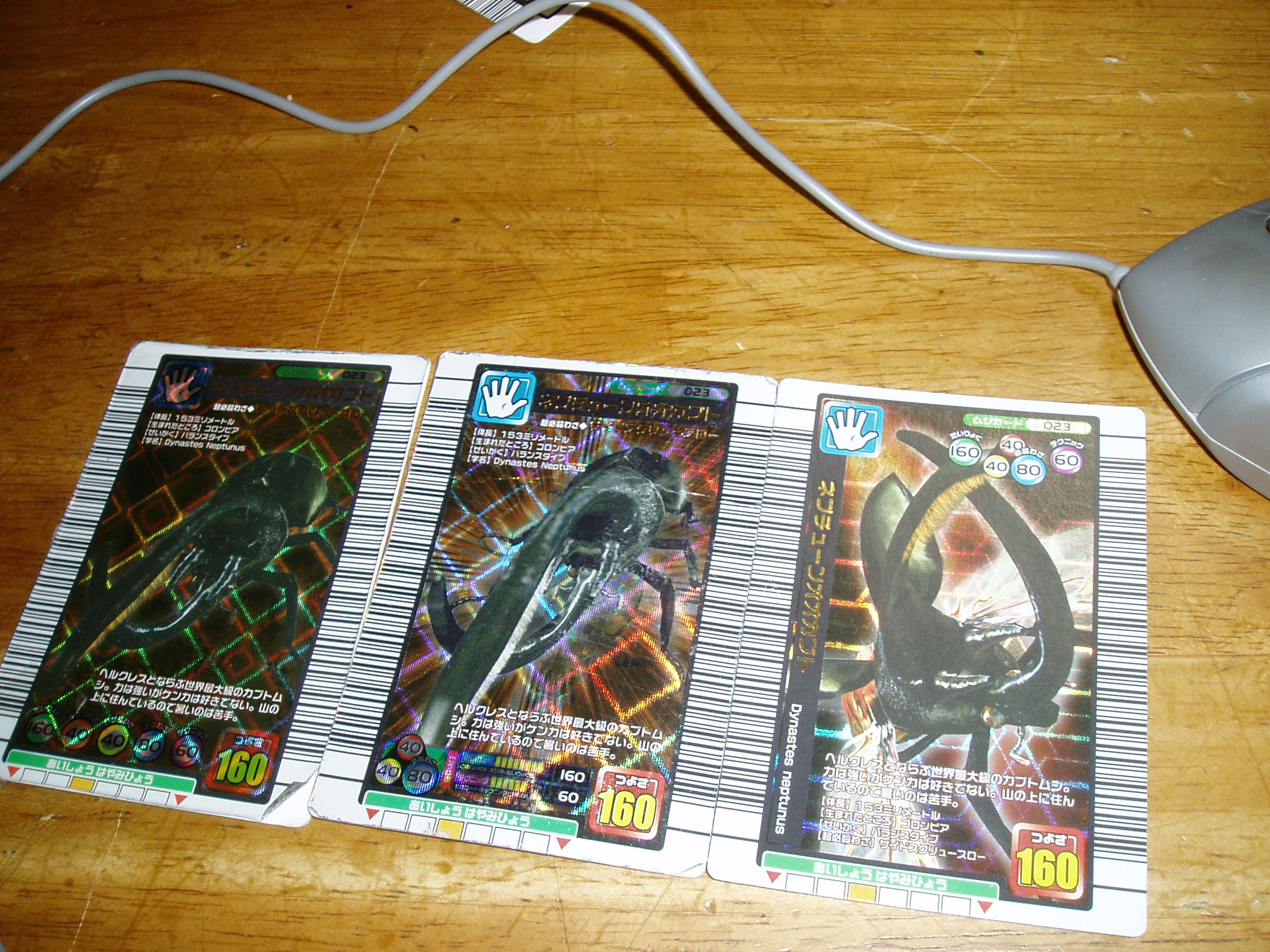 ネプチューン３人組 ぼくの好きな組み合わせ ムシキング探検隊 甲虫王者ムシキング カード攻略