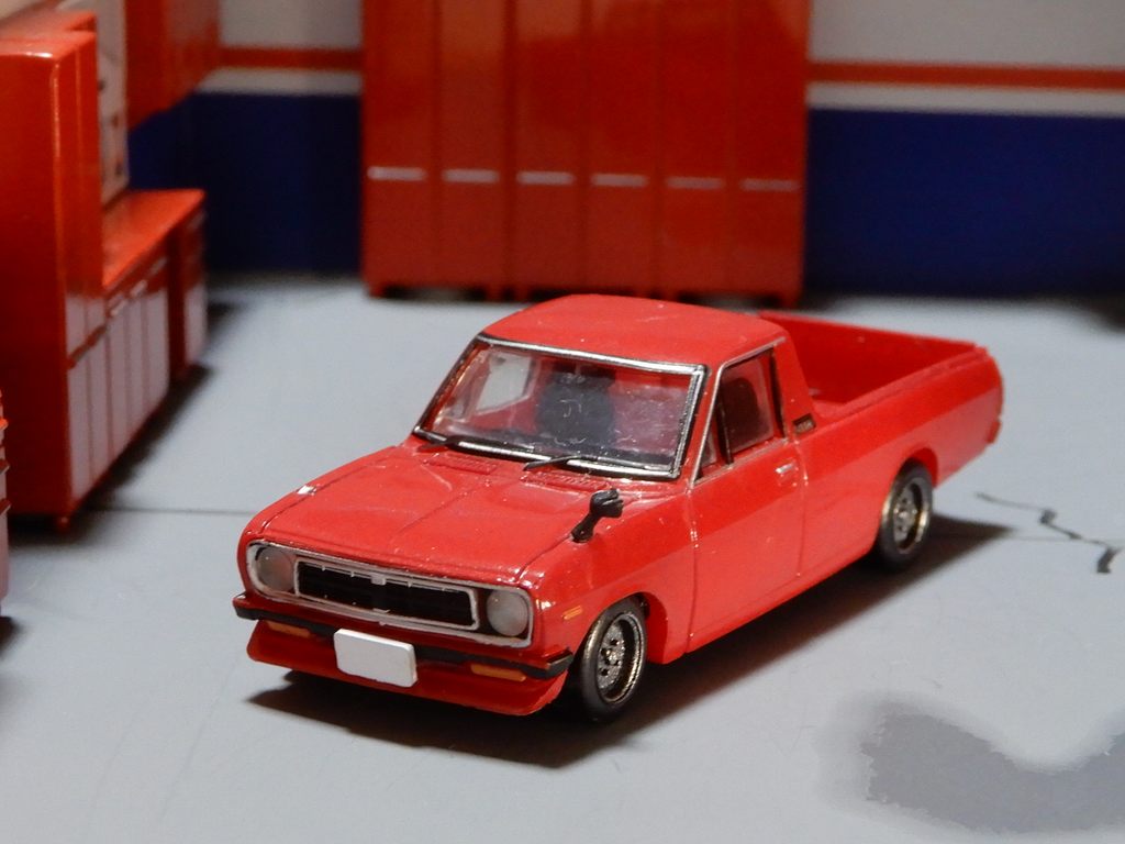 1/64トイズキャビン⭐️ニッサン サニー トラック✨ホワイト カスタム 