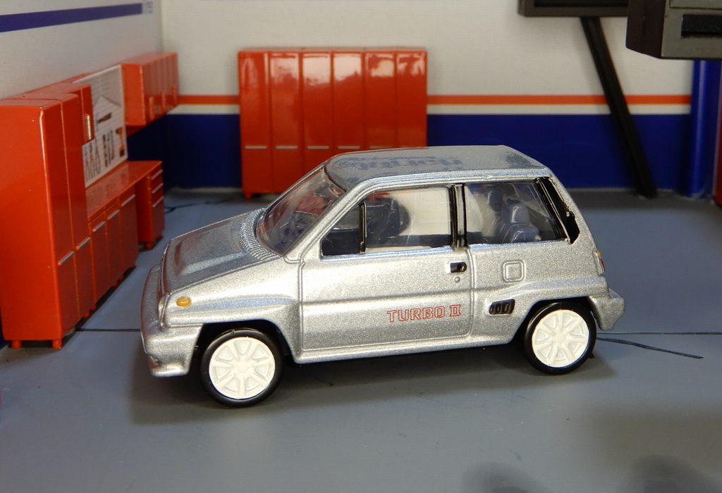 1/55 ホンダ シティ ターボⅡ 【改】 トミカプレミアム : 64分の1