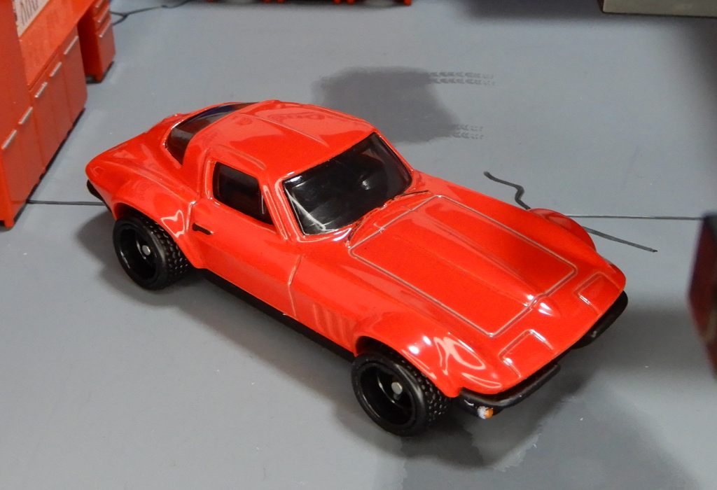 1/64 シボレー コルベット C2 ホットウィール : 64分の1