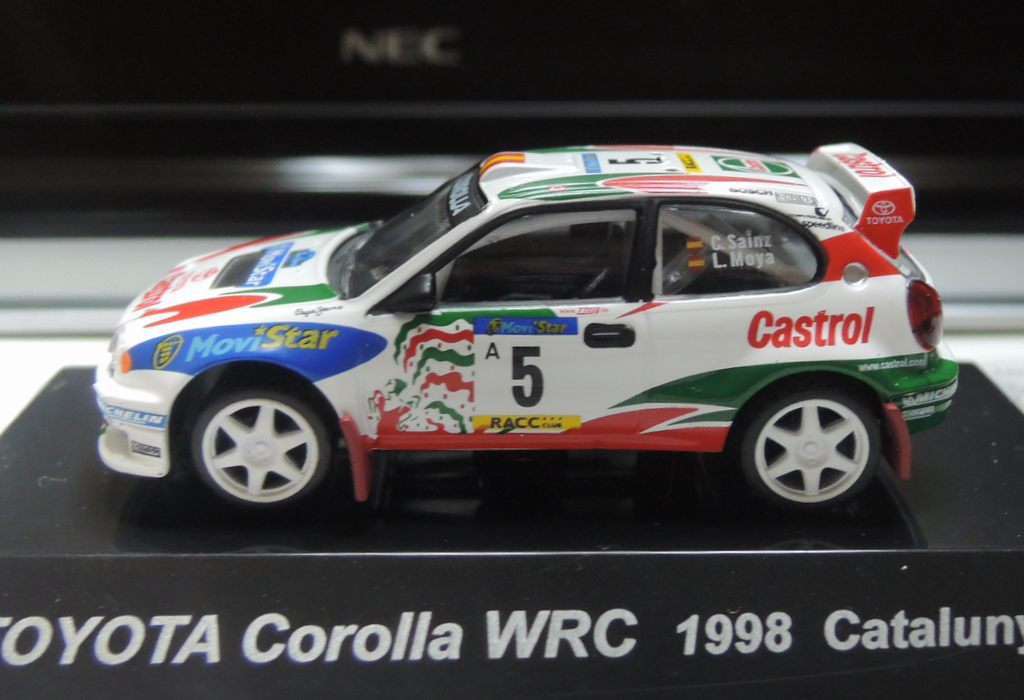 1/64 トヨタ カローラ WRC 1998 カタルーニャ CM's : 64分の1