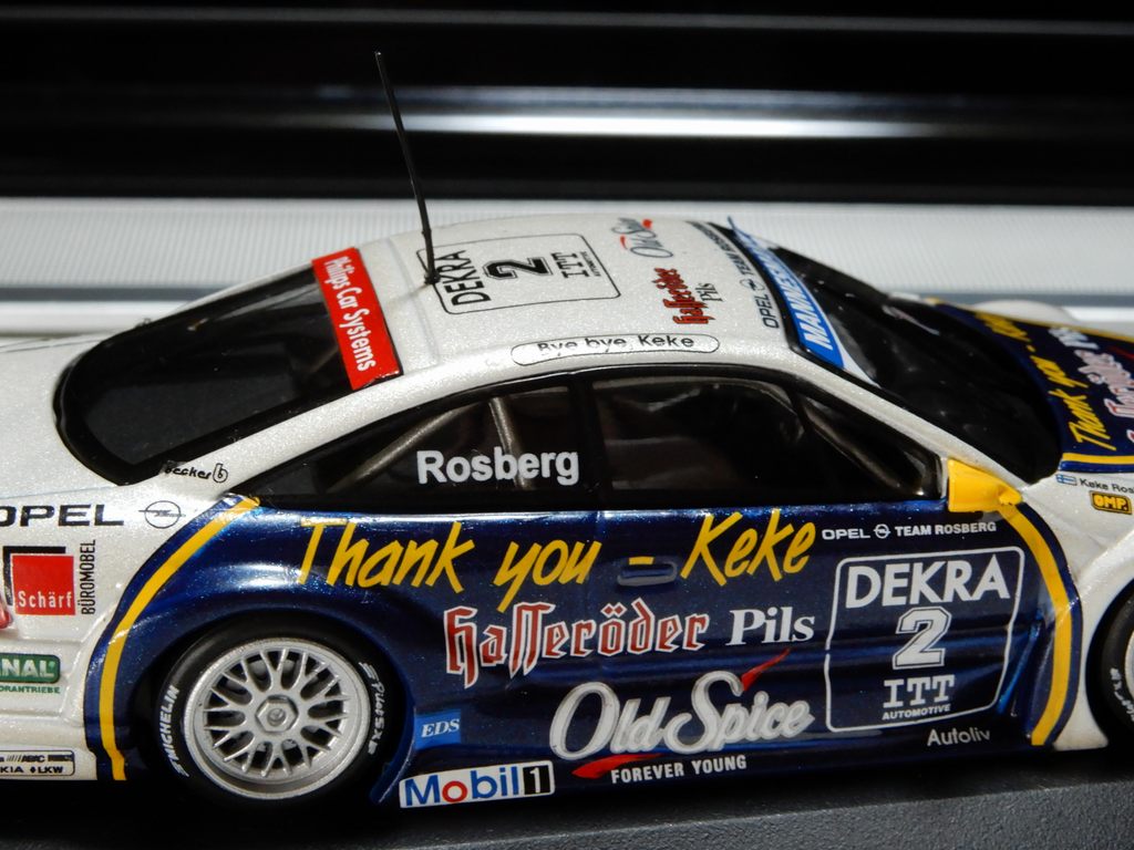 1/43 オペルカリブラ V6 1995DTM ホッケンハイム ミニチャンプス