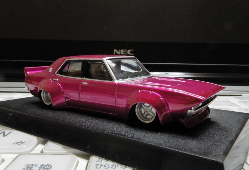 1/64 スカイライン ケンメリ4Dr アオシマグラチャンコレクション