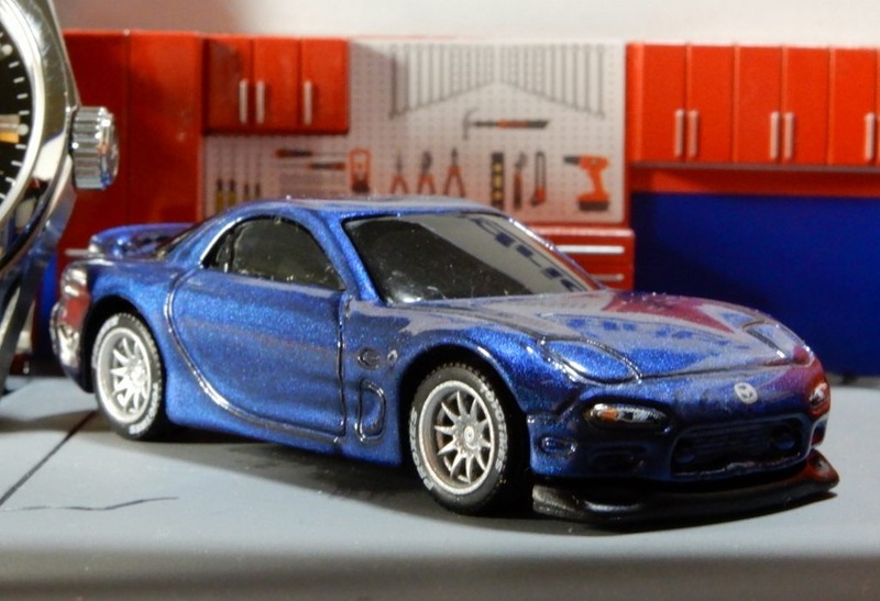 電飾映え系魔改造RX-7！ATLAS YM-34シャーシ　車載側AMメカつき 電飾映え系魔改造RX-7！ATLAS YM-34シャーシ 車載側AMメカ
