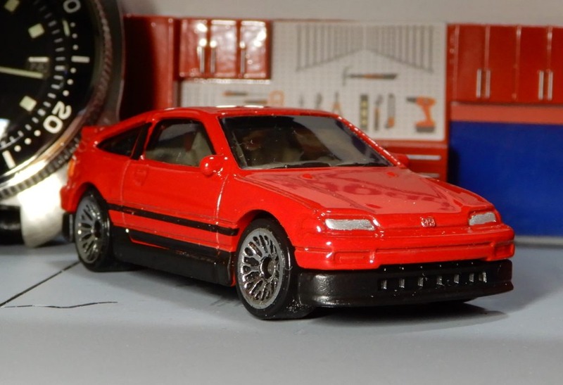 【​限​定​販​売​】 ホンダ 1/64 CR-X 64分の1 : ホットウィール 【改】 ミニカー