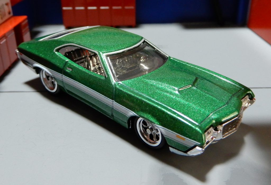 1 64 フォード グラントリノ スポーツ 1972年 ホットウィール 64分の1 1 64 フォード グラントリノ スポーツ 1972年 ホットウィール 64分の1