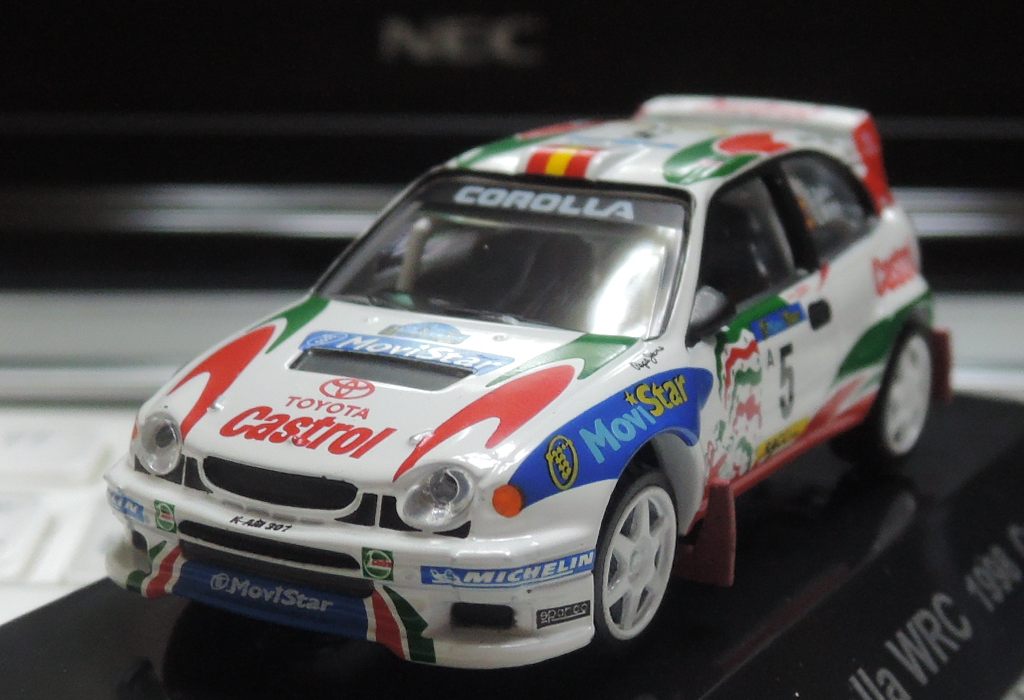 1/64 トヨタ カローラ WRC 1998 カタルーニャ CM's : 64分の1
