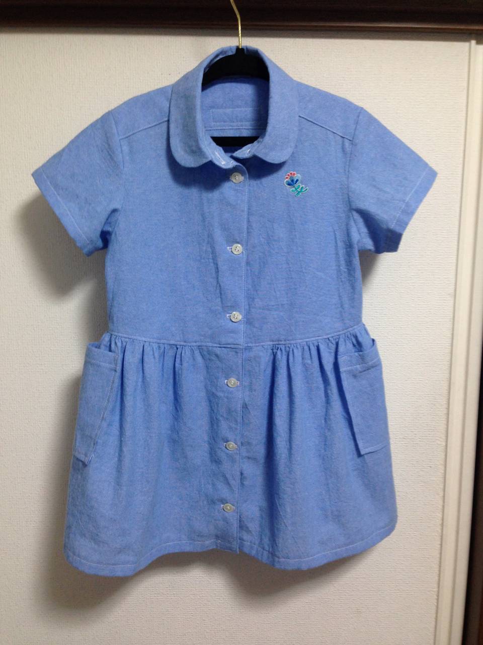 No 12 シャツワンピース ファミリア風 まるごと k sソーイングブログ