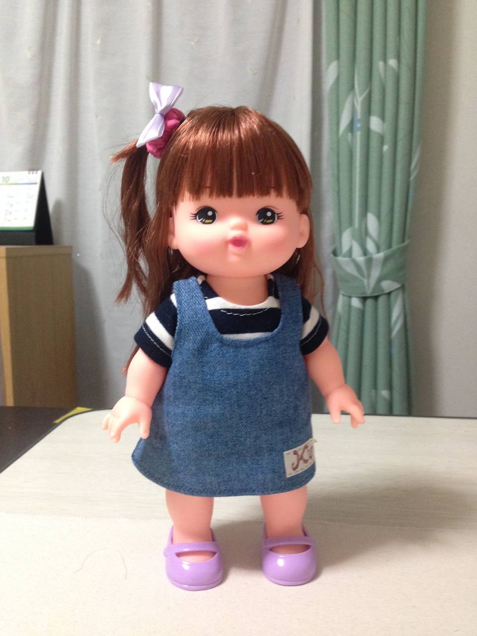 ｎｏ ３９ 新しいお友達 れなちゃん ジャンパースカートとｔシャツー まるごと ｋ ｓソーイングブログ