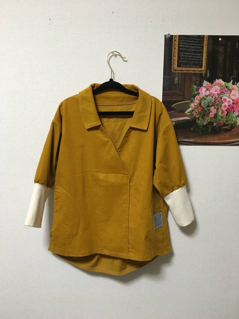 No 227 イマドキ女の子のおしゃれな普段着 から長袖スキッパーシャツ 5 12 まるごと ｋ ｓソーイングブログ