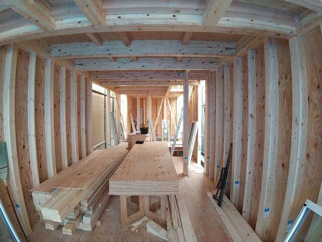 大阪市TU様邸 中間検査を受けました KADeLと富国ハウジングのブログ｜関西で土地探しから建築家と共に注文住宅を建てる