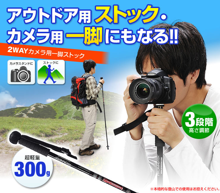 ストック一脚