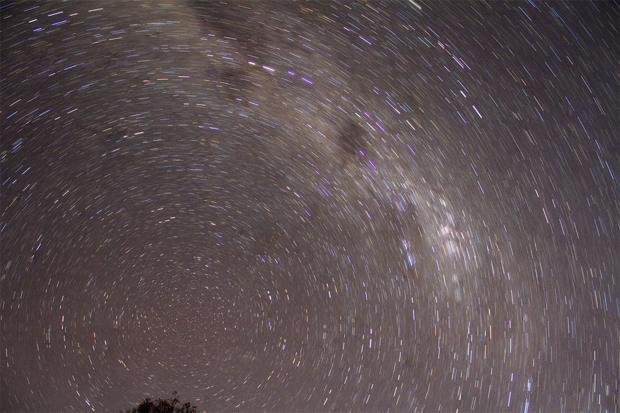 merged startrail