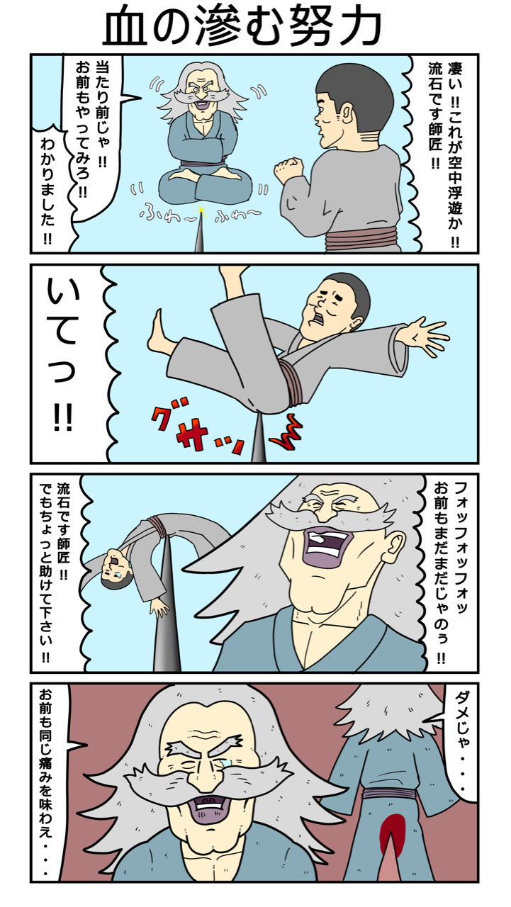 血の滲む努力 _ 血がにじむ 医療用語 – SSDH