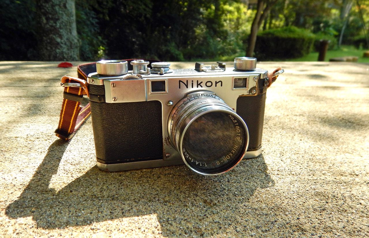 結構、キレイな動作品のニコンSです