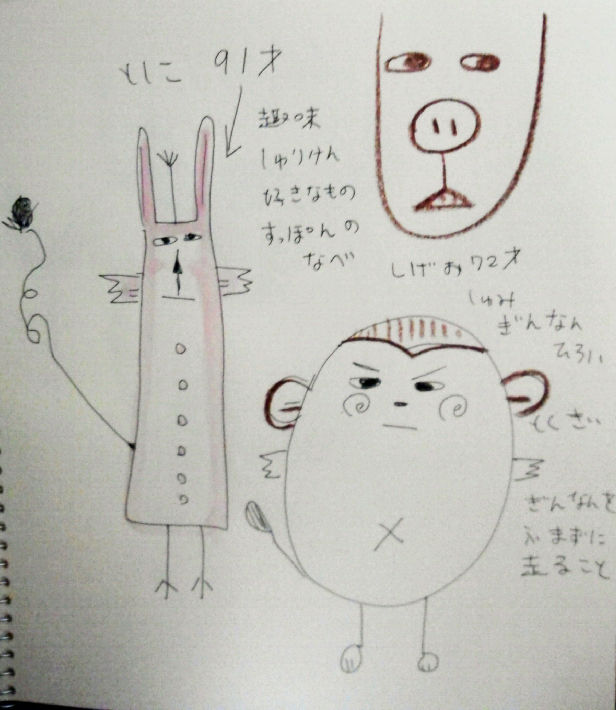 変なキャラクター 変な絵と変な思いつきのブログ 変なキャラクター 変な絵と変な思いつきのブログ