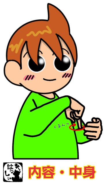 手話単語 １３３８ 内容 中身 手話しゅわshushushu Powered By ライブドアブログ