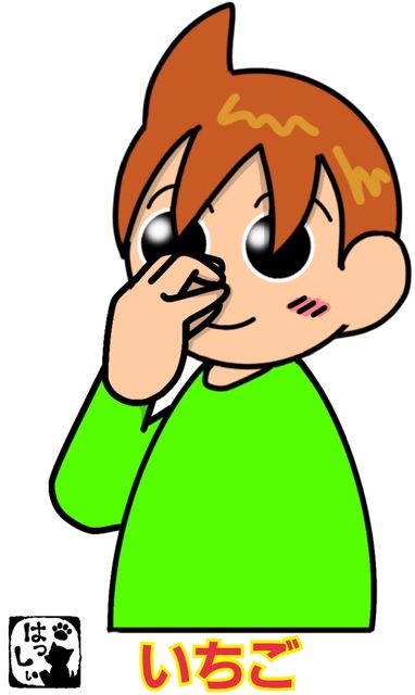 手話単語 ７００ 苺 いちご イチゴ 手話しゅわshushushu