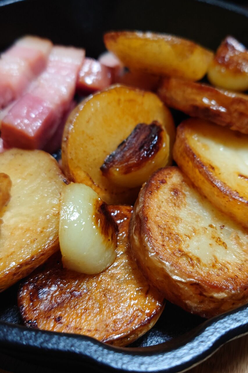 本当のジャーマンポテト かえるの散歩