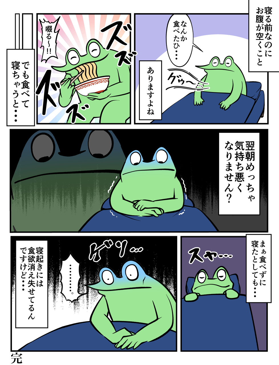 103日目 絵日記 寝る前に飯食うとしんどい カエルdxのオタ活日記 Powered By ライブドアブログ 103日目 絵日記 寝る前に飯食うとしんどい カエルdxのオタ活日記 Powered By ライブドアブログ