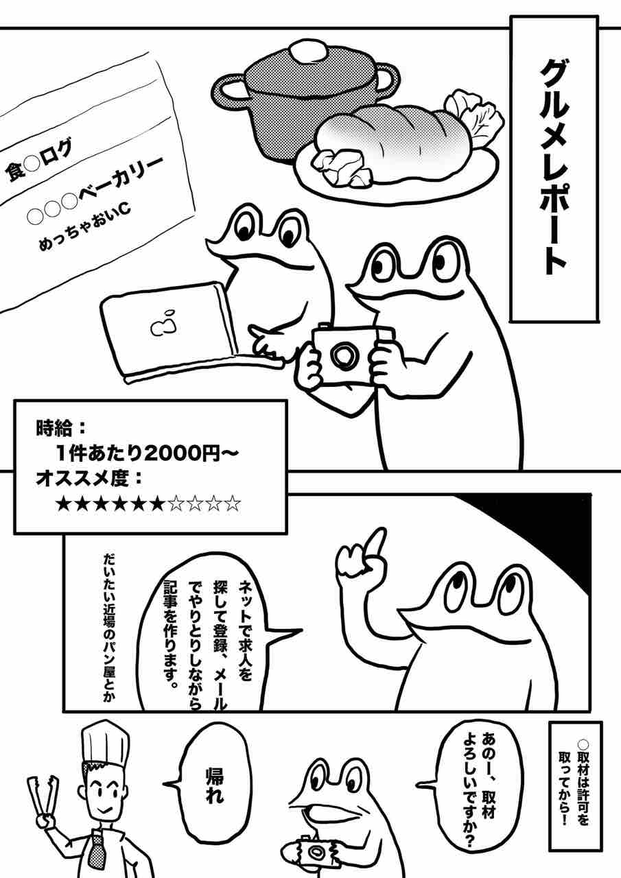 カエルdxのアルバイト体験漫画 カエルdxのオタ活日記 カエルdxのアルバイト体験漫画 カエルdxのオタ活日記