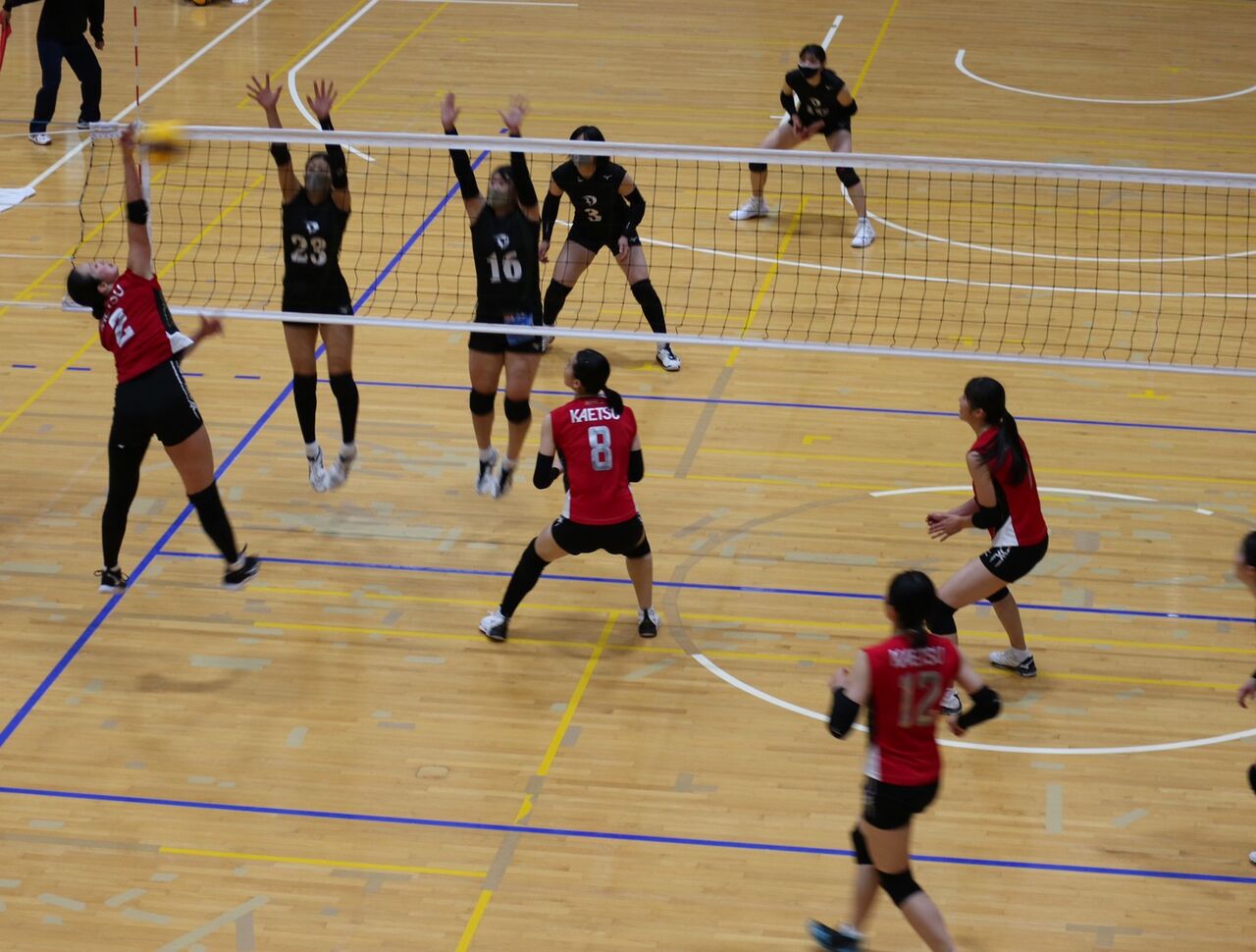 2021年度秋季関東女子バレーボールリーグ戦試合 vs大東文化大学