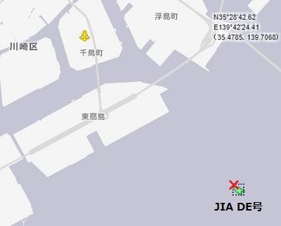 JIA DE号 沈没