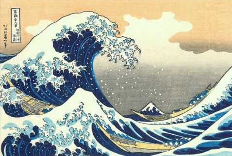 神奈川沖浪裏