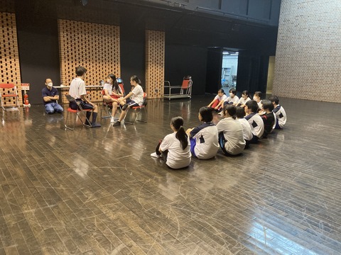令和5年度演劇と照明のワークショップ（演劇）1日目を実施しました。