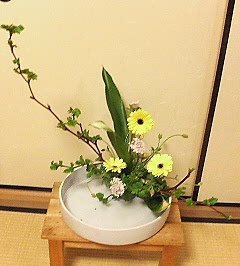 後盛体 盛花 : 嵯峨御流