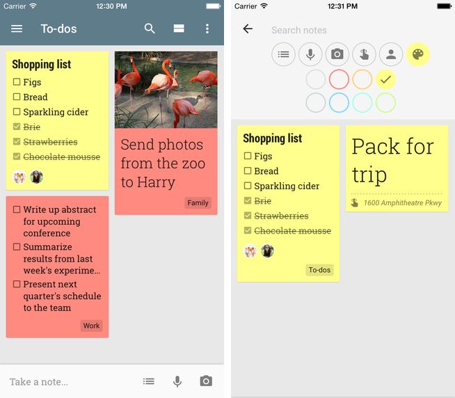 メモアプリ「Google Keep」がインテリジェントな整理機能を獲得