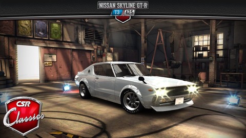 CSR Classicsの車種