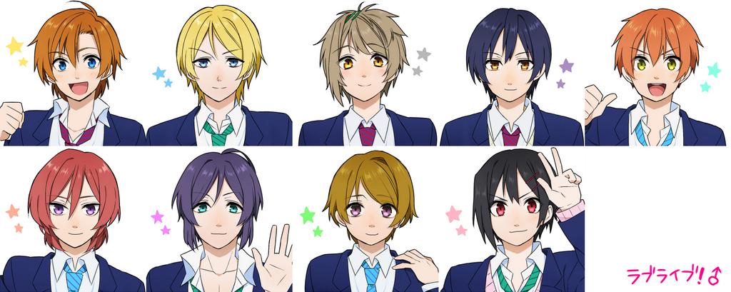 画像 ラブライブ M Sキャラクターの男体化wwwww Iphone速報 画像 ラブライブ M Sキャラクターの男体化wwwww Iphone速報