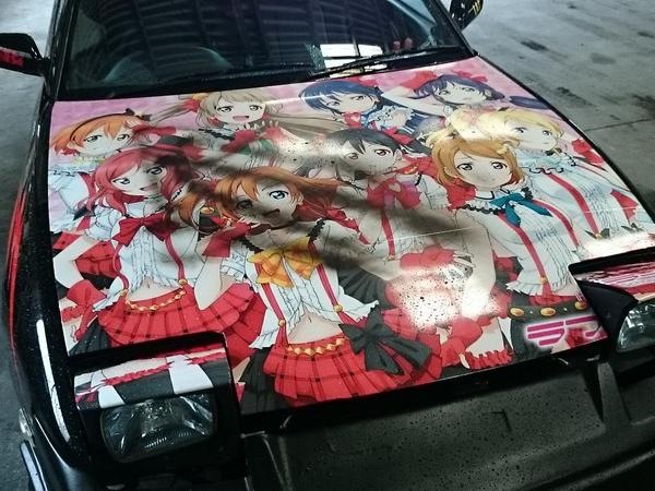 悲報 ラブライブ の痛車 Dqnに落書きイタズラされる Iphone速報 悲報 ラブライブ の痛車 Dqnに落書きイタズラされる Iphone速報