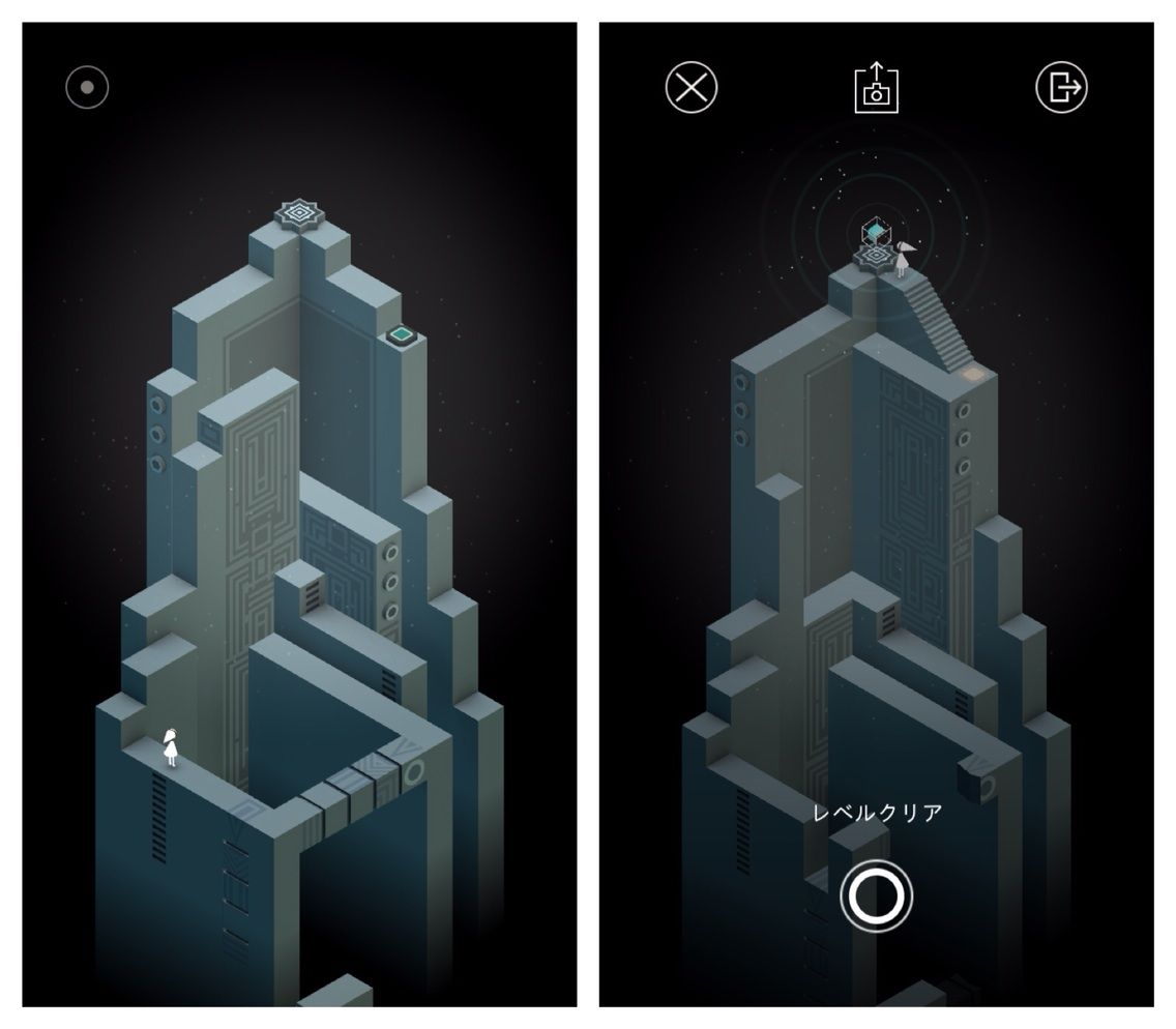 仕掛けを駆使して騙し絵の錯覚を利用しゴールへ Monument Valley Iphone速報 仕掛けを駆使して騙し絵の錯覚を利用しゴールへ Monument Valley Iphone速報