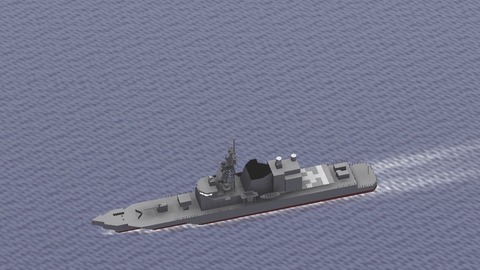 アプリで作った艦船