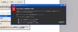 フラッシュプレーヤーインストールオプション