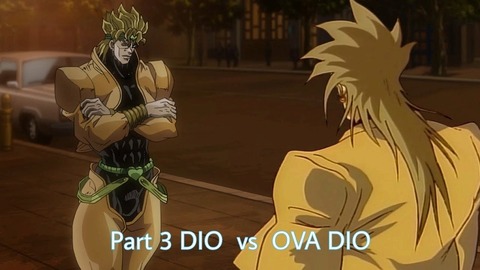 ジョジョ Ova版ディオvsテレビアニメ版ディオに対する海外の反応 海外の反応で英語の勉強